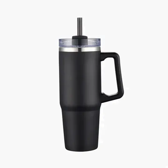 Zipline SipTek 30 oz Insulated Mug with Straw — view 4