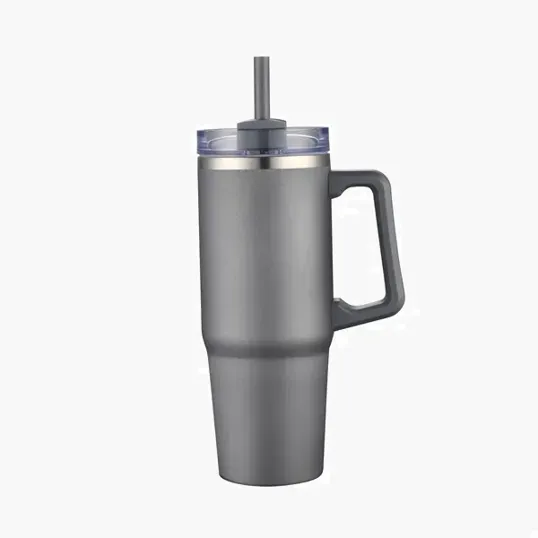 Zipline SipTek 30 oz Insulated Mug with Straw — view 5