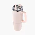Zipline SipTek 30 oz Insulated Mug with Straw — view 2