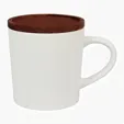 16 oz Ceramic Mug with Wood Lid — view 7