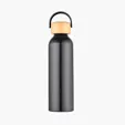 Zipline 24 oz Recycled Aluminum Bottle with Bamboo Lid
