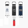 SipTek 30 oz Stainless Steel Bottle with Straw and Carrier — view 2