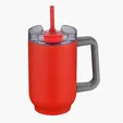SipTek Dual Mug with Straw and Can Holder, 21 oz — view 3
