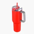 SipTek Dual Mug with Straw and Can Holder, 21 oz — view 5