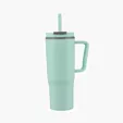 Zipline 30 oz Savvy Mug with Straw — view 3
