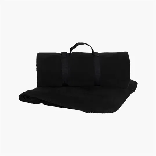 Vantek™ Fleece Blanket with Carry Strap, 60" x 50" — view 2