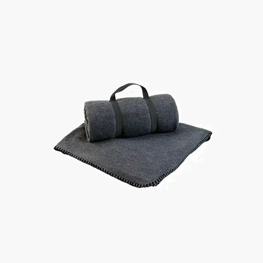 Vantek™ Fleece Blanket with Carry Strap, 60" x 50" — view 8
