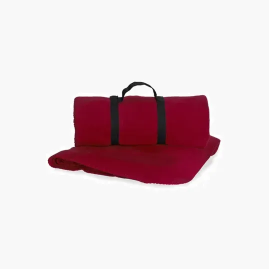 Vantek™ Fleece Blanket with Carry Strap, 60" x 50" — view 16