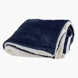 Vantage Faux Mink Sherpa Blanket, 60" x 50" — view 2
