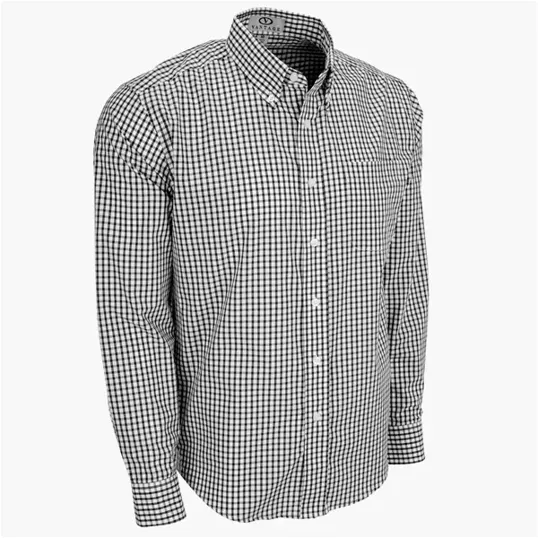 Vantage Easy-Care Gingham Check Shirt — view 3