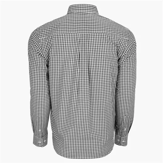 Vantage Easy-Care Gingham Check Shirt — view 4