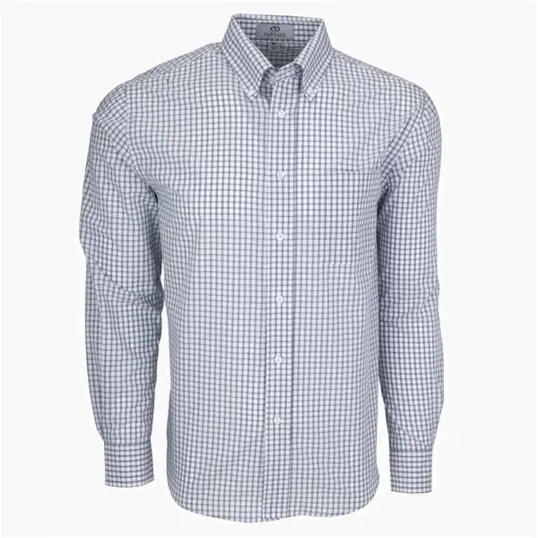 Vantage Easy-Care Gingham Check Shirt — view 9