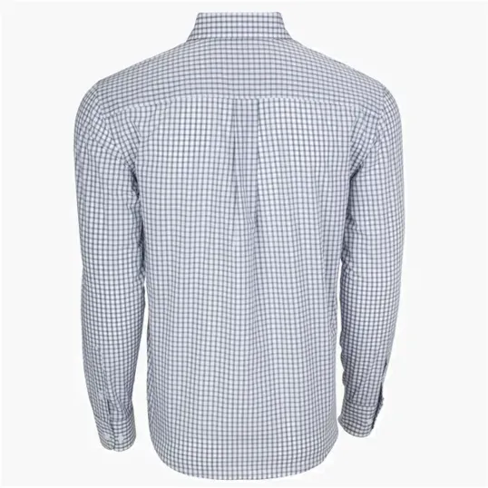 Vantage Easy-Care Gingham Check Shirt — view 12