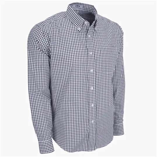 Vantage Easy-Care Gingham Check Shirt — view 15