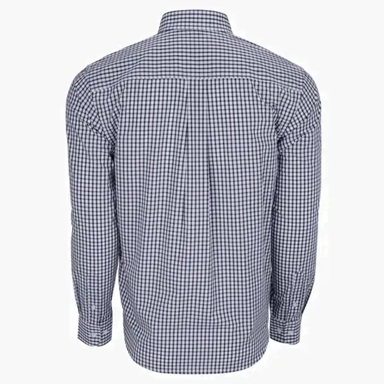 Vantage Easy-Care Gingham Check Shirt — view 16