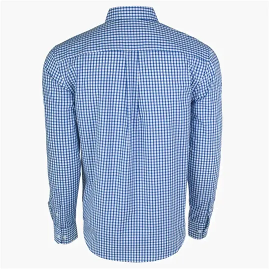Vantage Easy-Care Gingham Check Shirt — view 24