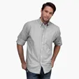 Vantage Easy-Care Gingham Check Shirt — view 31