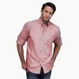 Vantage Easy-Care Gingham Check Shirt — view 35