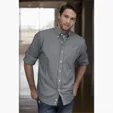 Vantage Easy-Care Gingham Check Shirt — view 36