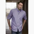Vantage Easy-Care Gingham Check Shirt — view 44