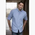 Vantage Easy-Care Gingham Check Shirt — view 46