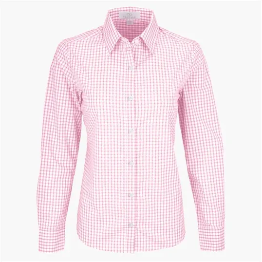 Vantage Women's Easy-Care Gingham Check Shirt