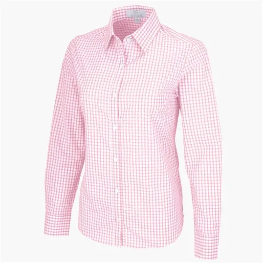 Vantage Women's Easy-Care Gingham Check Shirt — view 2