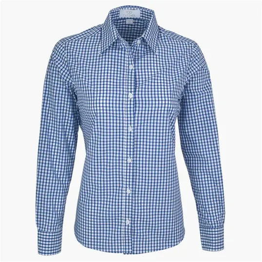 Vantage Women's Easy-Care Gingham Check Shirt — view 5