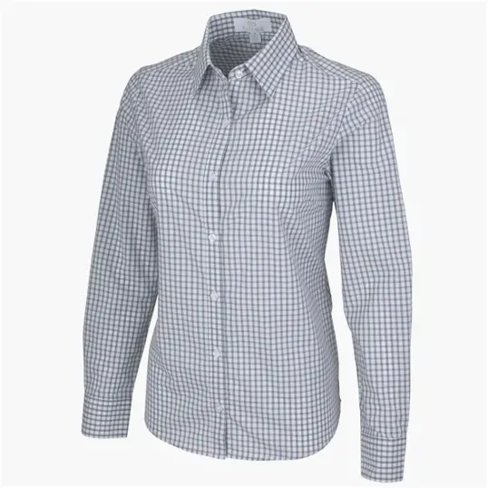 Vantage Women's Easy-Care Gingham Check Shirt — view 10