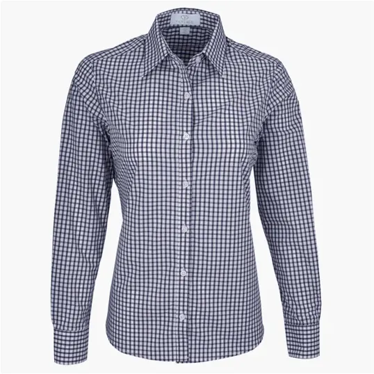 Vantage Women's Easy-Care Gingham Check Shirt — view 12