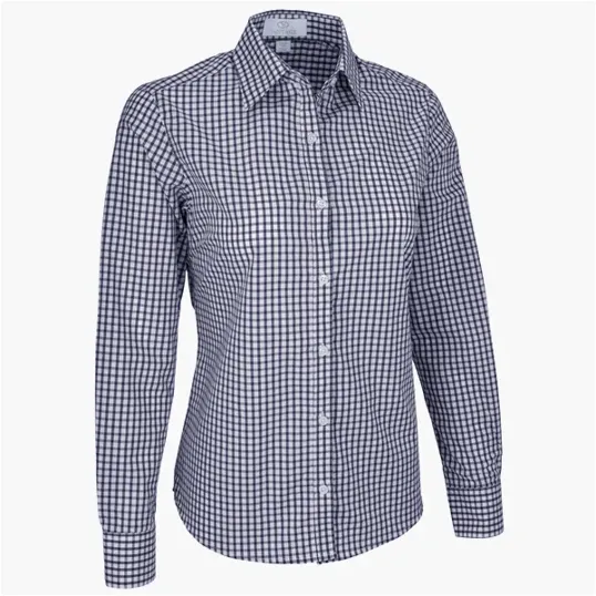 Vantage Women's Easy-Care Gingham Check Shirt — view 14