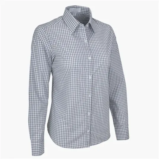 Vantage Women's Easy-Care Gingham Check Shirt — view 16