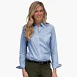 Vantage Women's Easy-Care Gingham Check Shirt — view 24