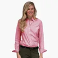 Vantage Women's Easy-Care Gingham Check Shirt — view 25