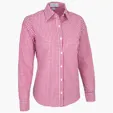 Vantage Women's Easy-Care Gingham Check Shirt — view 19