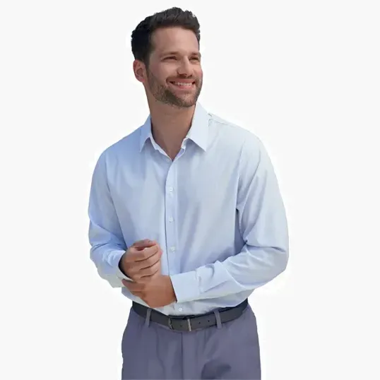 Vansport Pinstripe Sandhill Dress Shirt — view 9