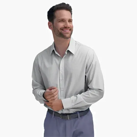 Vansport Pinstripe Sandhill Dress Shirt — view 10