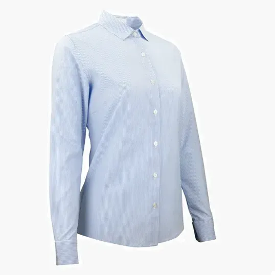 Vansport Women's Pinstripe Sandhill Dress Shirt — view 3