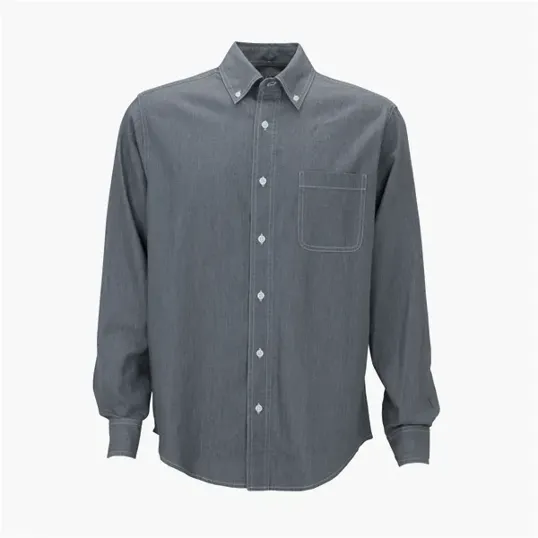 Vantage Men's Hudson Denim Shirt — view 5