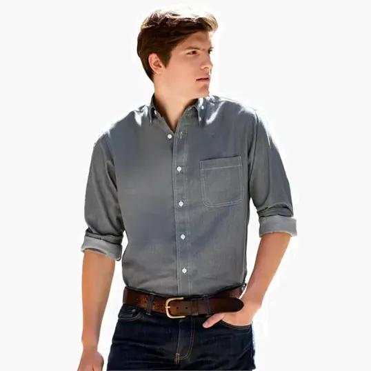 Vantage Men's Hudson Denim Shirt — view 10