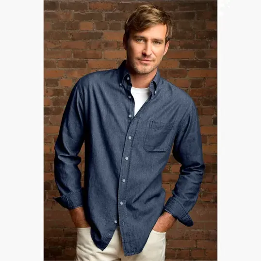 Vantage Men's Hudson Denim Shirt — view 11