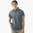 Vantage Men's Short-Sleeve Hudson Denim Shirt — view 9
