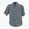 Vantage Men's Short-Sleeve Hudson Denim Shirt — view 6