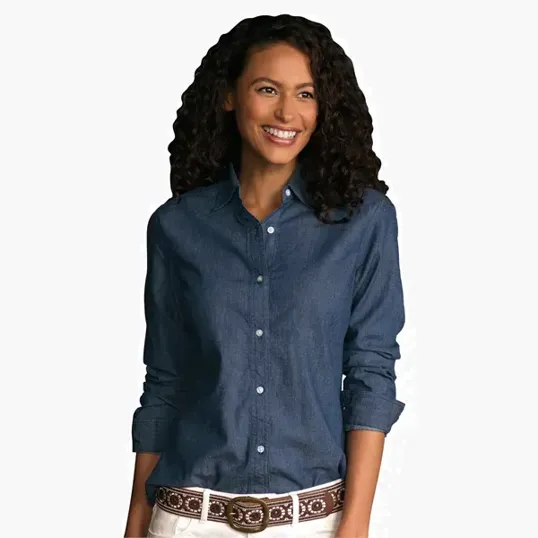 Women's Hudson Denim Shirt — view 9