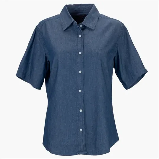 Women's Short-Sleeve Hudson Denim Shirt