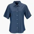 Women's Short-Sleeve Hudson Denim Shirt