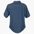 Women's Short-Sleeve Hudson Denim Shirt — view 3