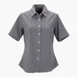 Women's Short-Sleeve Hudson Denim Shirt — view 4