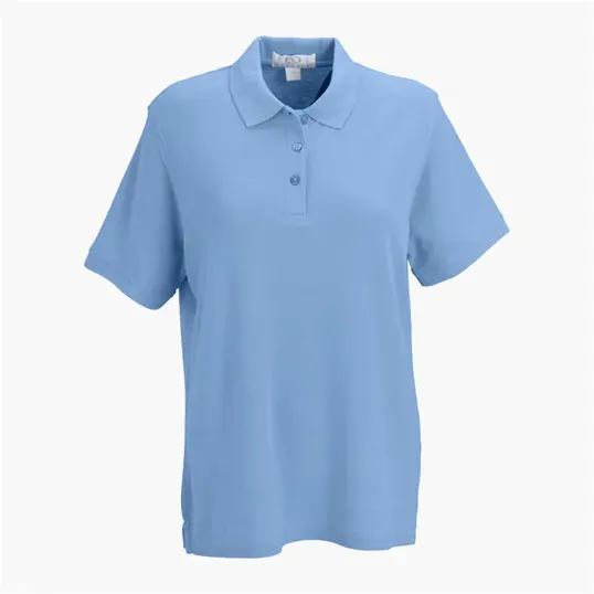Vantage Women's Soft-Blend Double-Tuck Pique Polo — view 5