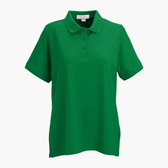 Vantage Women's Soft-Blend Double-Tuck Pique Polo — view 18